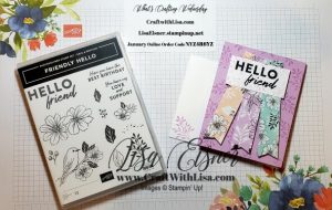 Stampin' Up! friendly hello