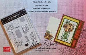 Stampin' Up! Jar of Flowers