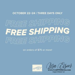 Stampin' Up! FREE Shipping