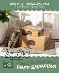 Stampin' Up! FREE Shipping