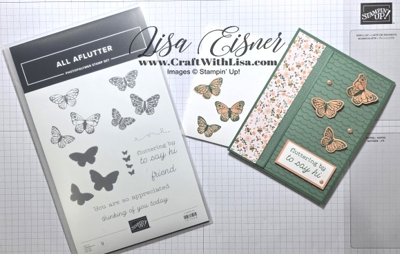 Stampin Up! Fluttering By